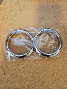2002-2006 Mini Cooper Chrome cup covers - Picture 1 of 1
