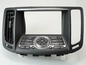 2010 - 2013 Infiniti G37 Information Display Navigation Screen Control Panel - Picture 1 of 12