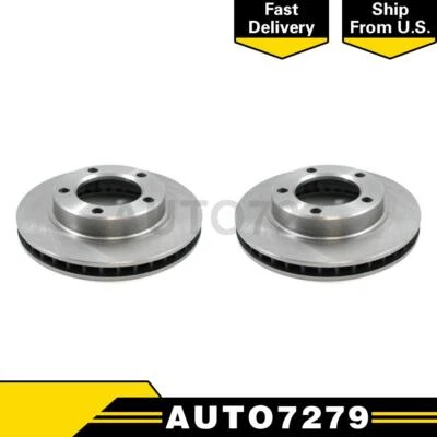 Rotor de freno de disco delantero DuraGo para Dodge Ramcharger 1988 1989 1990 1991 1992 1993 Foto 1 de 3