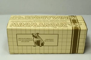 Selling Box For Mini Marque "43" MM43 Chevrolet Corvette Open 1959 - Picture 1 of 3