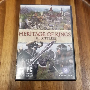 Heritage of Kings: Die Siedler PC DVD ROM Ubisoft mittelalterliches Strategiespiel CIB - Bild 1 von 4