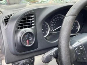 03 13 Saab 9-3 controlador lado izquierdo ventilación de aire 52 mm montaje en vaina de doble calibre - Imagen 1 de 8