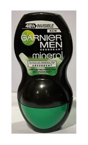 Garnier Men Minerals Invincible Antiperspirant Roll On 48h Deodorant - Picture 1 of 3