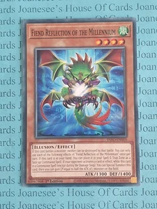 INFO-EN005 Fiend Reflection of the Millennium Yu-Gi-Oh Card 1st Edition New - Picture 1 of 3