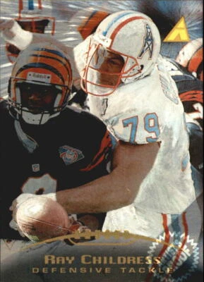 1995 Pinnacle Artist's Proofs #88 Ray Childress Oilers - Image 1 of 2