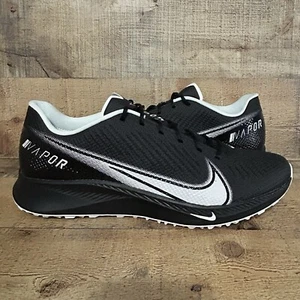 Nike Vapor Edge Pro Turf Football Mens Size 14.5 Black White Shoes CD0086 001 - Picture 1 of 11