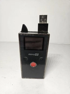 Mino HD Flip Video Camera Pocket Model F460 M13171 Black Tested & Working - Image 1 of 4