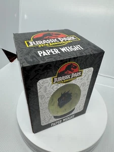 2018 Surreal Jurassic Park 25th Anniversary Raptor Dinosaur Egg Paper Weight - Picture 1 of 8