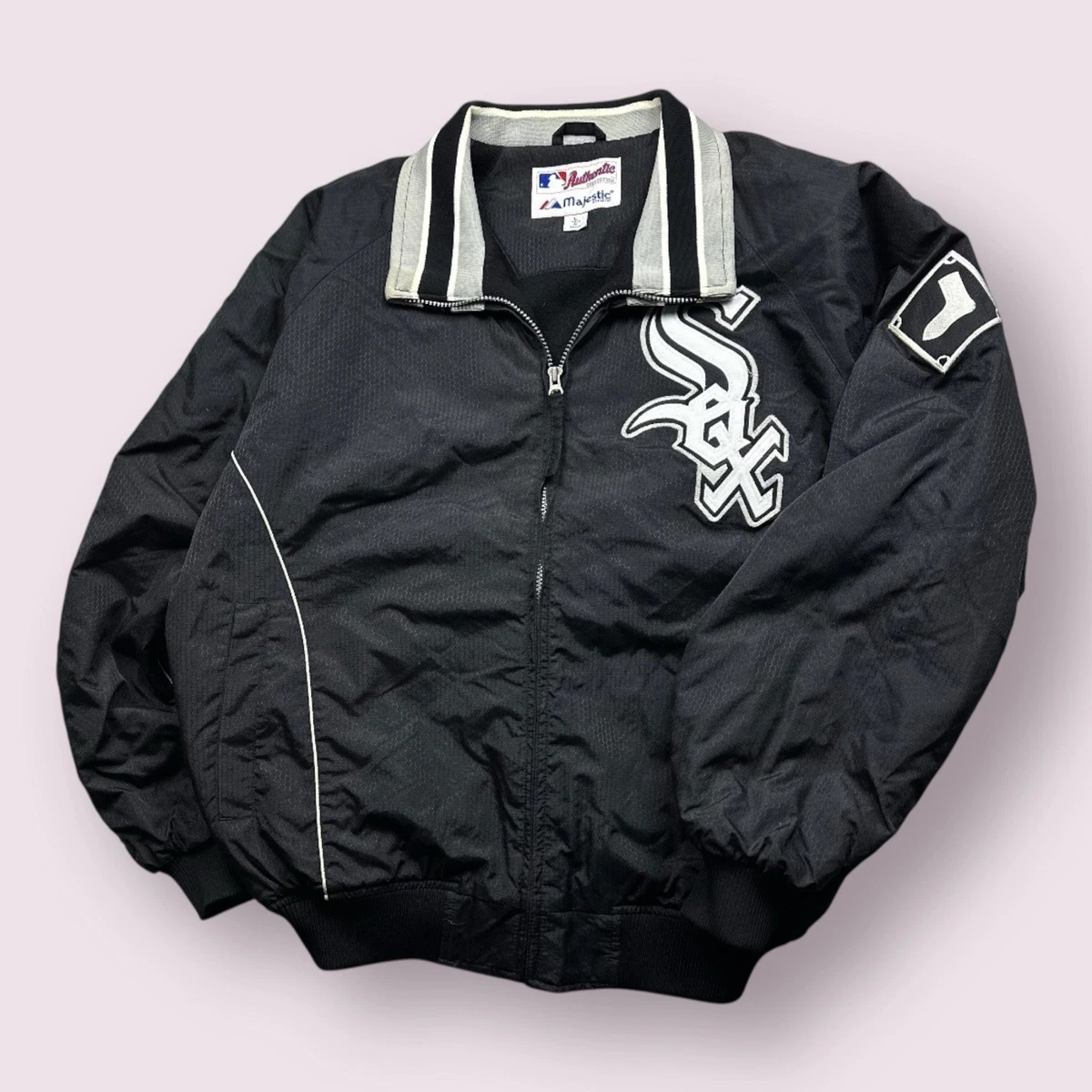 MLB WHITE SOX Majestic スタジアムジャケット Chicago White Sox