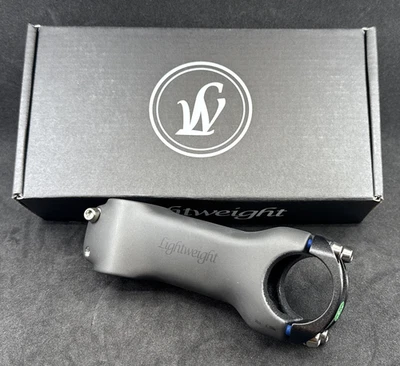 Lightweight GERMANY Bügelhalter SCHWARZ ED 100mm Carbon Fiber 1-1/8" Stem - Image 1 of 4