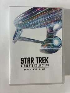 Star Trek Stardate Collection DVD Box Set Movies 1-10 Never Played, Damaged Case - Imagen 1 de 5