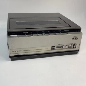 Vintage Hitachi Portable Video Cassette Recorder Model VT 6500A grau ungetestet - Bild 1 von 9