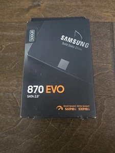 Samsung 870 EVO 500GB Internal SSD - Brand New - Picture 1 of 6