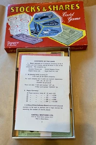 1957 Pepy's game STOCKS & SHARES vintage & complete - Picture 1 of 7