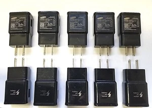 Samsung Galaxy Fast Adaptive Charging Block OEM Travel Charger EP-TA20JBE LOT - Picture 1 of 4
