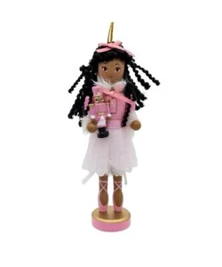 6" African American Clara Ballerina Nutcracker Ornament F2354 w - Picture 1 of 1