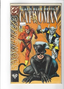 Showcase 93 (DC, 1993 series) #3 NM Catwoman Flash Blue Devil - Picture 1 of 1