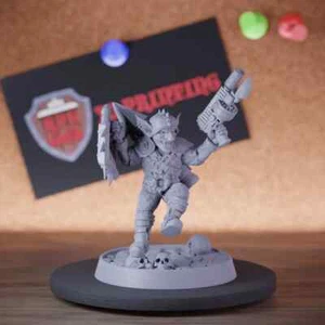 Goblin Gunslinger Miniatur Defender Mini Dungeons and Dragons DnD 5e TTRPG - Bild 1 von 8