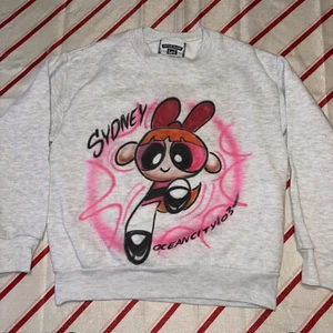 VTG Power Puff Girls Sweatshirt Personalized Souvenir Size S Sydney OC 2003 - Picture 1 of 8