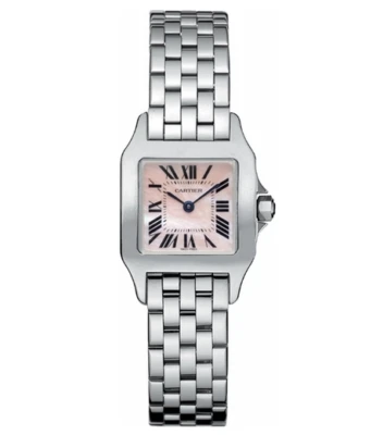 Cartier Demoiselle Pearl Pink Dial Women's Luxury Watch W25075Z5 - Image 1 of 4