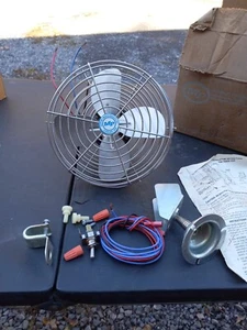 Vintage Hupp Inc Mobile Dash Fan - Picture 1 of 12