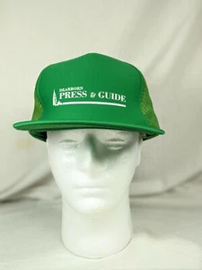 Dearborn Press & Guide Zeitung Journalismus Vintage Mütze Snapback Trucker grün - Bild 1 von 4