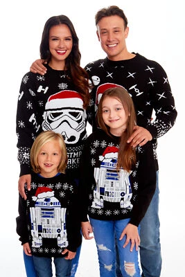 Maglione Natale da uomo Natale novità saltatori brutti retrò renne di Babbo Natale