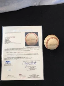 Catfish Drysdale Marichal Banks Stargell Killebrew more HOF signed Baseball JSA - Picture 1 of 7