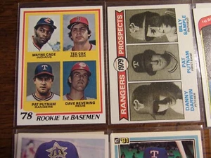 PAT PUTNAM 18 CARD LOT 2 ROOKIE CARDS PP1 - Picture 1 of 6