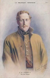 Belgian King Albert I Roi des Belges - Imagen 1 de 2