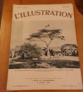 L' Illustration French Magazine Japan's Emperor; Miss Europe; Art June 1935 VG+ - Picture 1 of 10