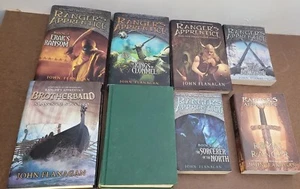 Ranger's Apprentice Mixed  Lot  of 8 Books: John Flanagan 3 PB, 5 HC - Picture 1 of 13