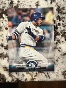 2018 TOPPS SERIES 2 SALUTE INSERT CARD MARINERS ROBINSON CANO #S-41 - Picture 1 of 1