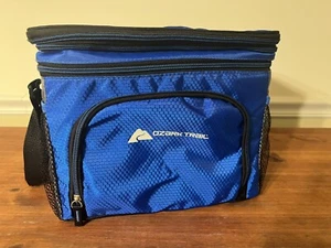 Ozark Trail 12 Dosen Soft-Sided Kühlbox zusätzlicher Stauraum mit Schultergurt blau - Bild 1 von 6