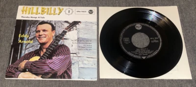 RCA EPA 9021 ed1 Eddy Arnold: Thereby Hangs a Tale. 4-TRACK EP, GERMAN PS, NM- - Image 1 of 2