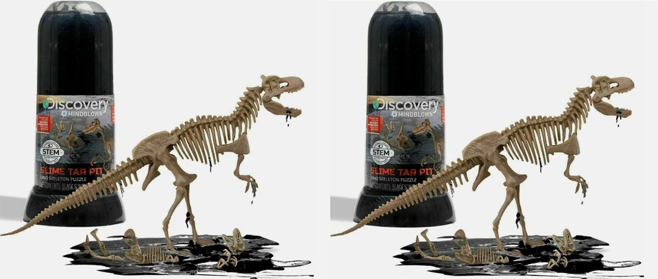 2 PACK - Discovery Dino Skeleton Puzzle Tar Pit Skeleton - 23.28 oz - Image 1 of 1
