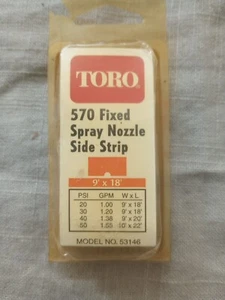 Toro 570 Ugello spray fisso striscia centrale modello # 53147 - Foto 1 di 4