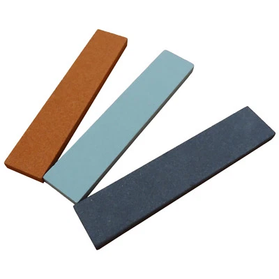 Habrus Alu Oxyd Stein 3 er Set Korn 200/400/800 Kantenschleifer