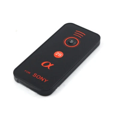 NEW IR Remote Control Shutter for Sony NEX-5 NEX-7 A85 A65 A57 A55 A33 A580 A330 - Image 1 of 3