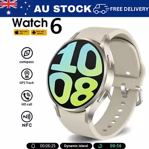 Samsung Galaxy Watch6 40mm Smartwatch Bluetooth - Gold Black watch 6 - Picture 1 of 21