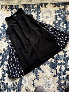 THE MORE OR LESS schwarzes Wickelkleid mit Größenvergrößerung - Stil Gr.1X neu mit Etikett - Bild 1 von 15