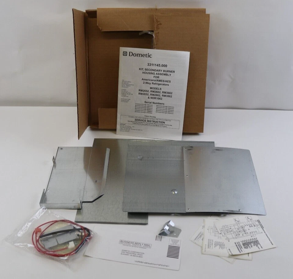 NUEVO...Kit Carcasa Quemador Secundario Dometic 3311145.000, VER FOTOS... Foto 1 de 4