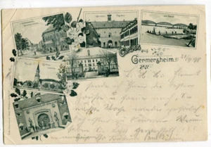 AK Germersheim,Kasernen, 1898 - Picture 1 of 2