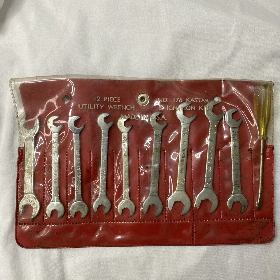 Vintage Kastar No.176 Utility Wrench & Ignition Kit Made In USA - Image 1 of 4