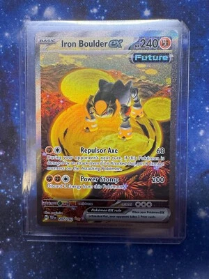 Iron Boulder ex 207/162 Sv05: Temporal Forces Holo (NM) - Image 1 of 2
