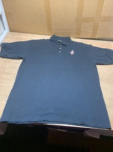Vintage BIG BOY RESTAURANTS MEN'S POLO SHIRT SIZE XL Black - Picture 1 of 7