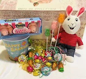 Easter Bunny Candy Gift Basket - Picture 1 of 6
