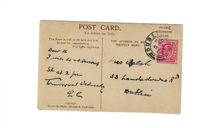 GROSSBRITANNIEN 1905 Bild Postkarte aus Dublin verschickt - Bild 1 von 2