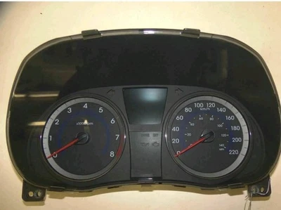 Cuadro de instrumentos velocímetro panel de instrumentos Hyundai Accent 2015-17 10.299 millas Foto 1 de 2
