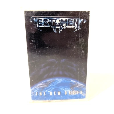 Testament The New Order Vintage 1988 Cassette Tape Album, Atlantic, Thrash Metal — 第 1/4 张图片